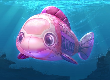 ストーリーに登場する潜水艦（イメージ）　Artist concept only （C）Disney/Pixar