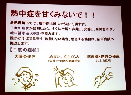 熱中症を甘く見てはいけない！（秋山正子氏の講演資料）