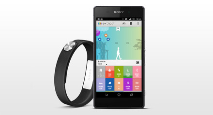 リストバンド型活動量計「SmartBand SWR10」がAndroid 5.0に対応