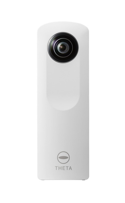 新アプリとファームウェア提供で機能が強化される全天球カメラ「RICOH THETA」