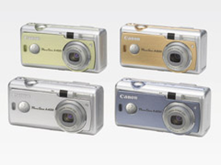 　キヤノンは、デジタルカメラ「PowerShot A400」を9月上旬から販売する。価格はオープンプライス。