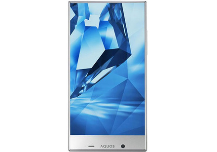 ベゼル幅を狭め5.5型でももちやすい「AQUOS CRYSTAL Y」