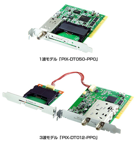 PCI接続型のテレビキャプチャーボード