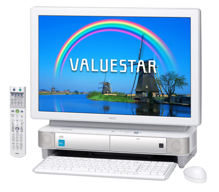 NEC、地デジ搭載の液晶一体型PC「VALUESTAR W」など2008年夏モデル 