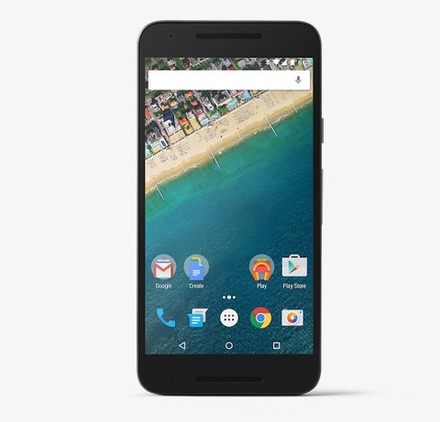Android 6.0を搭載する「Nexus 5X」。NTTドコモは22日に発売