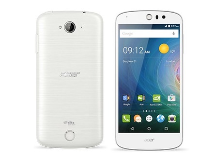 前背面とも800万画素を搭載する「Acer Liquid Z530」