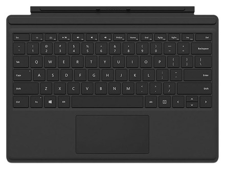 「Surface Pro 4」用の英語配列Type Cover。Surface Pro 3でも利用できる