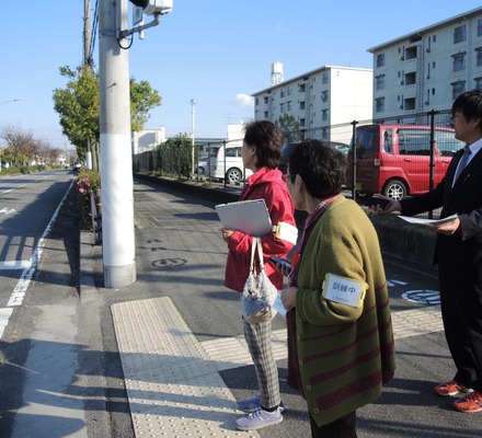 捜索訓練の様子。半田市内は電波抜けがいい地形のためSANフラワー見守りサービスを使った捜索では毎回確実な成果をあげている。今回も8名の行方不明者役を全員見つけ出すことができた（画像はプレスリリースより）