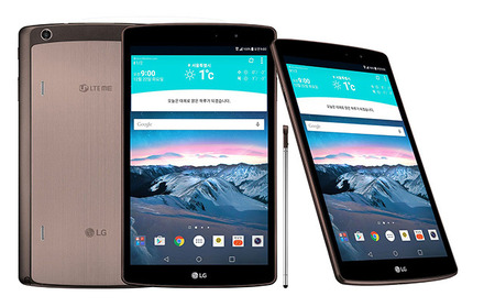 LTEに対応した8型タブレット「LG G Pad II 8.3 LTE」