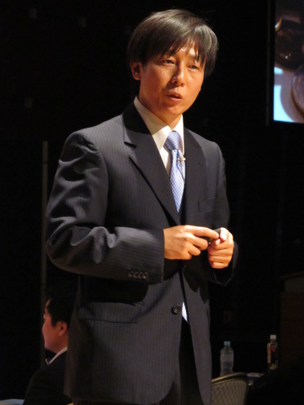 サイボウズの代表取締役社長・青野慶久氏