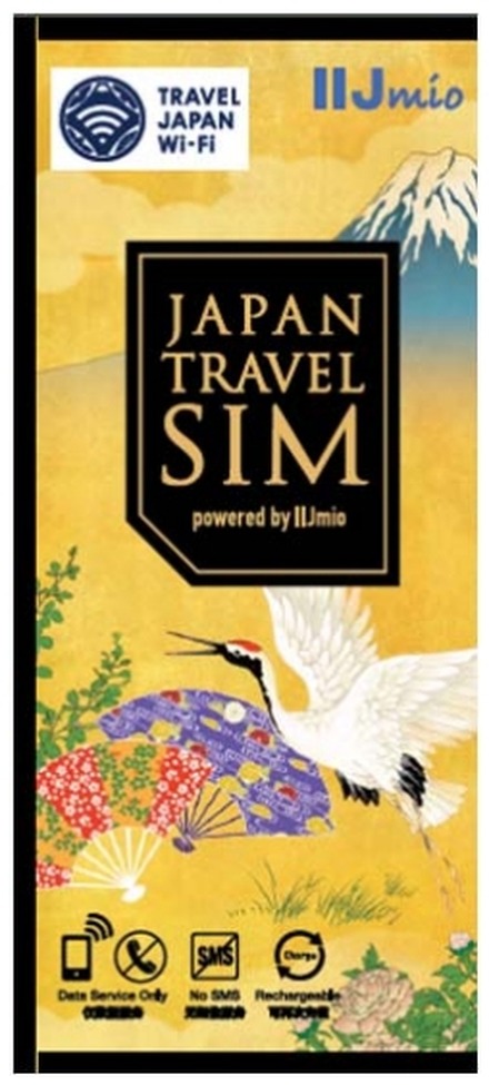 「Japan Travel SIM」パッケージ