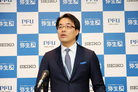 代表取締役社長の岡本浩一郎氏