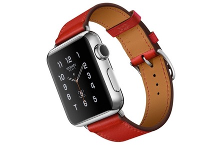 「Apple Watch Hermes」のバンドが通常の長さの「シンプルトゥール」