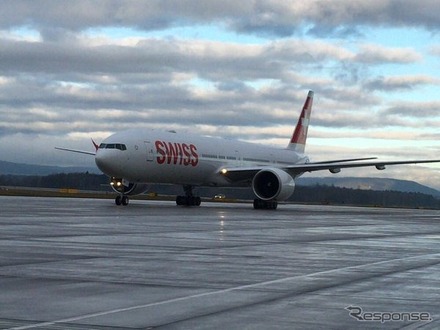 SWISSのボーイング777-300ER