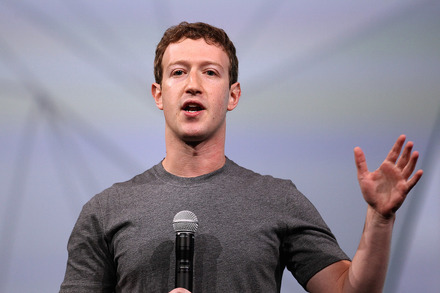 Facebook CEOのマーク・ザッカーバーグ氏　(C) Getty Images