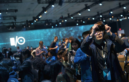 「Google I/O 2015」の様子　(C) Getty Images