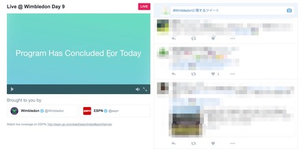 ついにTwitterがスポーツ生配信！ 全英オープンテニスでテスト実施