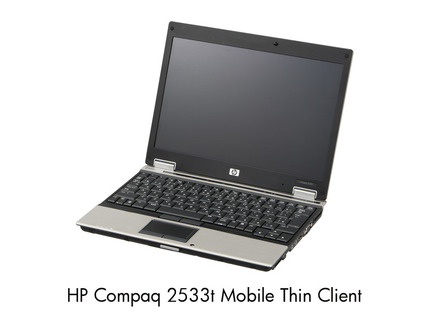 HP Compaq 2533t Mobile Thin Client