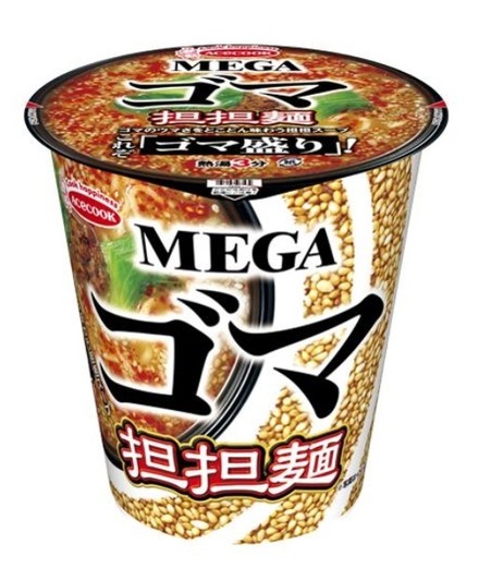 エースコック、これでもかとゴマを利かせた担担麺