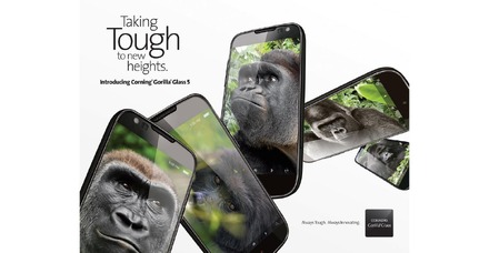 iPhone 7でも搭載？ 高耐久性モデル「ゴリラガラス 5」発表