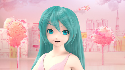 あの「LUX」のCMに初音ミクが登場!