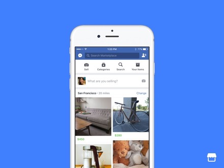 Facebook、ユーザー間で商品の売買が可能なフリマ機能「Marketplace」発表！