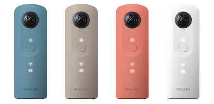 リコー、360度カメラシリーズに新作モデル「RICOH THETA SC」投入