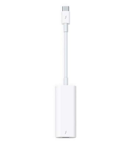 Apple、新型MacBook Pro向けにThunderbolt 3⇔Thunderbolt 2変換アダプタ発売