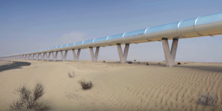 約124kmがわずか12分！超高速移動システム「Hyperloop」、中東・UAEで実現へ