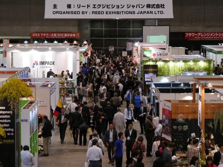 同社の手掛ける展示会の様子（農業ワールド2015より）