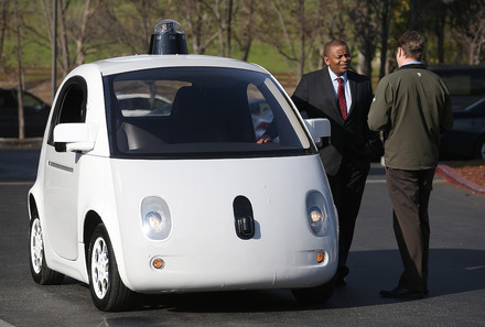 Googleの自動運転車 （c）Getty Images