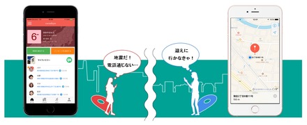 グループは4名、6名、8名で作成でき、通常時は居場所の共有は行われず、災害時などの非常時のみに位置情報が共有される仕組みとなっている。新バージョンの監修はiモードの生みの親としても知られる夏野剛氏（画像はプレスリリースより）