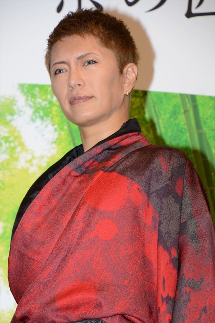 GACKT【写真:鶴見菜美子】