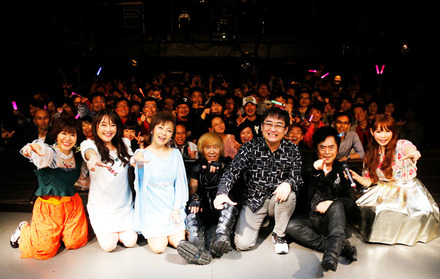 串田アキラ、水木一郎らアニメ100周年記念イベントで熱唱