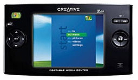 　クリエイティブメディアは、Windows Mobile software for Portable Media Centersを世界で初めて採用したポータブルAVプレーヤー「Zen Portable Media Center 20GB」を11月中旬に発売する。
