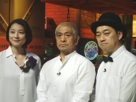 小池栄子、松本人志、設楽統【撮影:編集部】