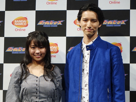 田口淳之介と大原優乃、ガンダムゲームで本気バトル！