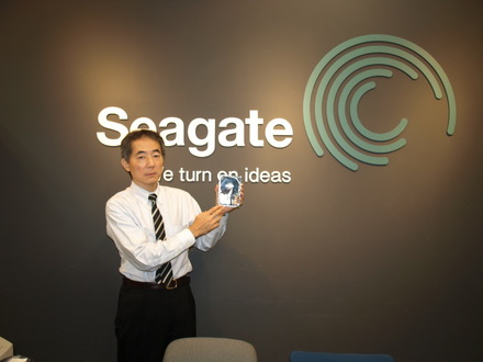 日本シーゲイト・フィールドアプリケーションエンジニアリング部シニアマネージャーの佐藤之彦氏