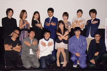 映画『初恋スケッチ~まいっちんぐマチコ先生~』初日舞台挨拶【錦怜那】