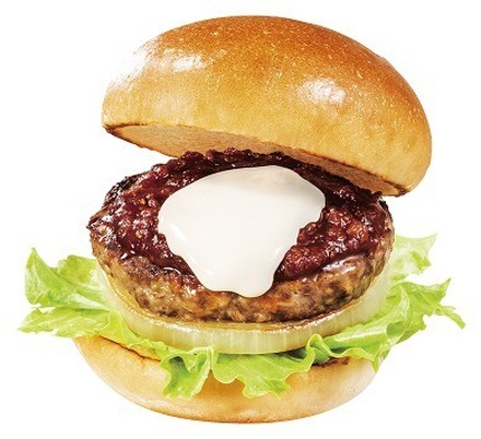 ロッテリア、九州産鹿肉を使用した「ジビエ 鹿肉 バーガー(BBQ&チーズソース)」を発売