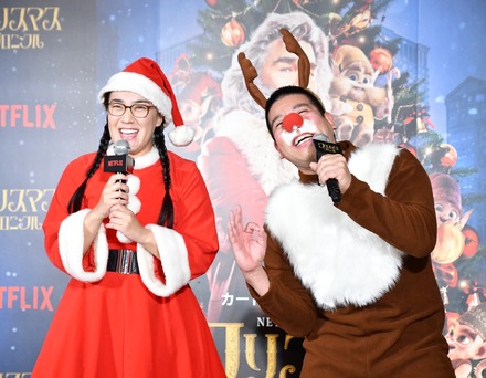 白鳥久美子＆チェリー吉武【写真：竹内みちまろ】