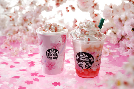 今年もスタバに一足早く春到来!「さくらフル フラペチーノ」が2月15日より