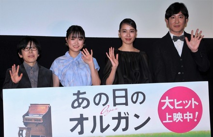 平松恵美子監督、大原櫻子、戸田恵梨香、田中直樹（ココリコ）【撮影：小宮山あきの】