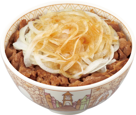 すき家、さっぱりとした味わい魅力の「和風オニサラ牛丼」発売