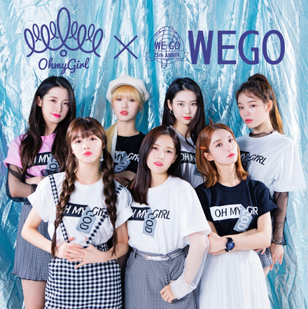 OH MY GIRL、JAPAN 2ndアルバム発売記念でWEGOとコラボアイテム発売