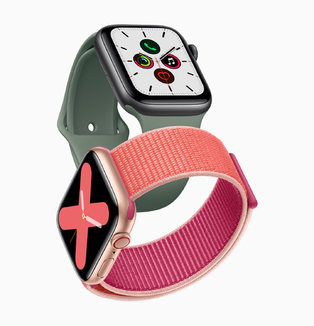 画面の常時オンが可能に！「Apple Watch Series 5」登場