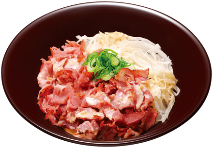 すき家、スモークポークを使った「ニューヨークポーク丼」新発売