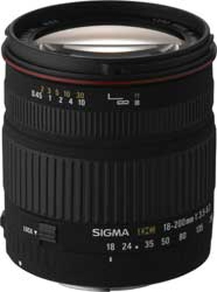 　シグマは14日、広角から望遠までカバーするデジタル用高倍率ズームレンズ「18-200mm F3.5-6.3 DC」を発表した。