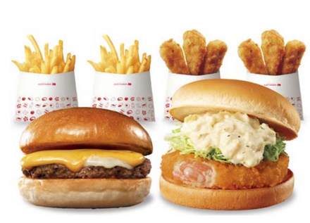 ロッテリア「30%OFF バーガーパック」