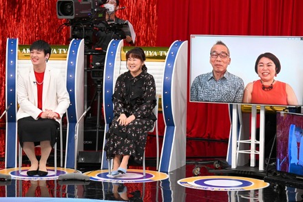 （左から）Ｍｒ.シャチホコ、みはる夫妻、遠藤裕司さん、亜貴子さん夫妻（Ｃ）ＭＢＳ